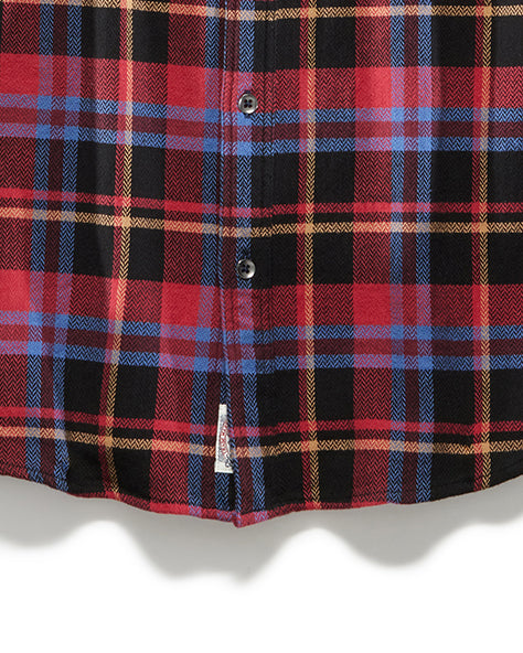 LADSON HERRINGBONE STRETCH FLANNEL SHIRT – Flag & Anthem