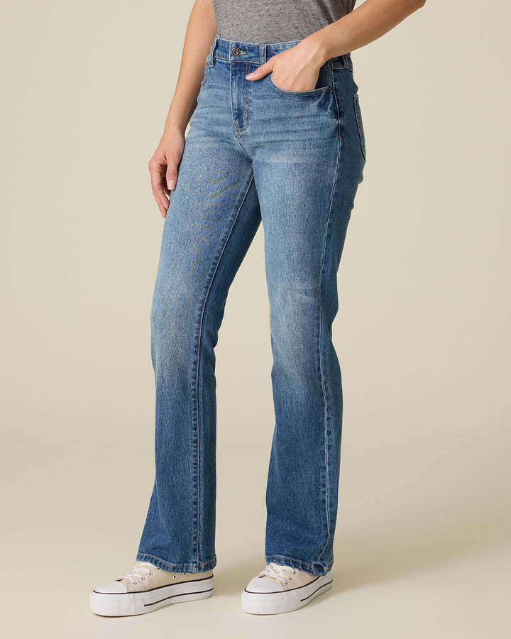 BELLA MID-RISE BOOTCUT JEAN