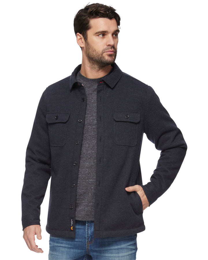 HADLEY SHERPA-LINED SHIRT JACKET