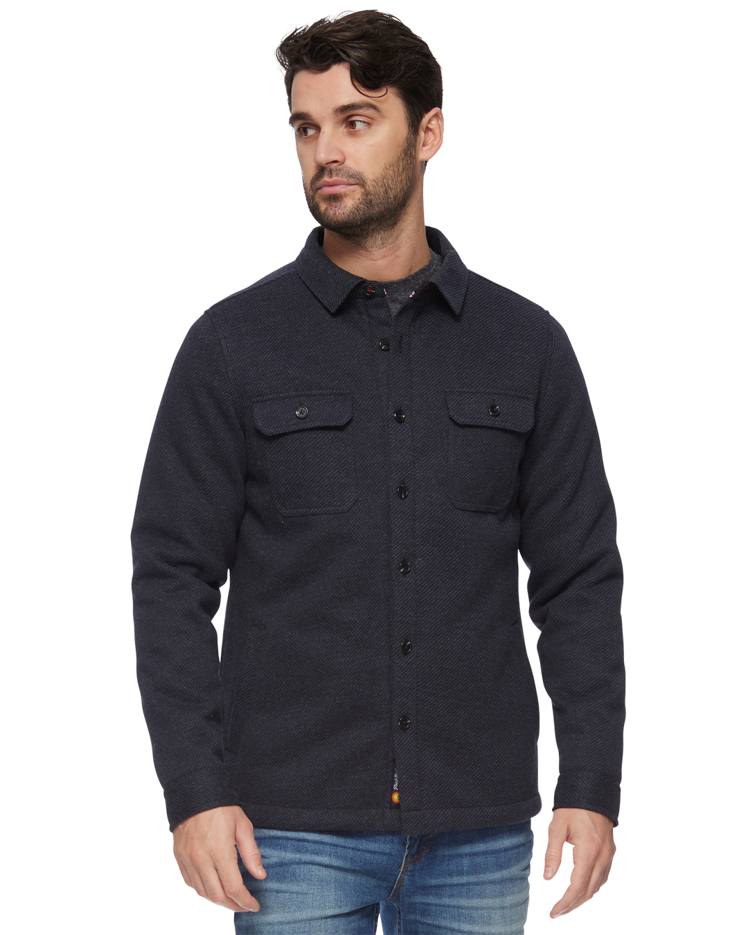 HADLEY SHERPA-LINED SHIRT JACKET