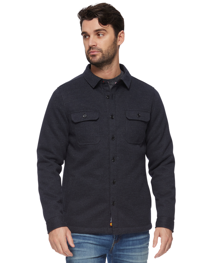 HADLEY SHERPA-LINED SHIRT JACKET