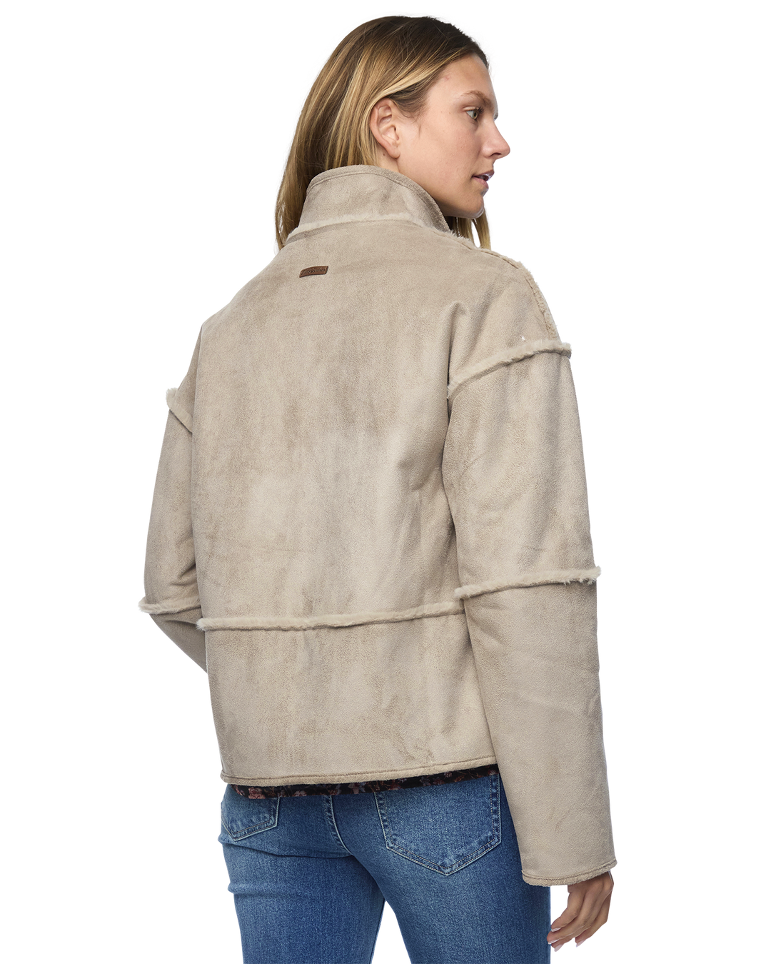 PENNINGTON REVERSIBLE FAUX FUR JACKET