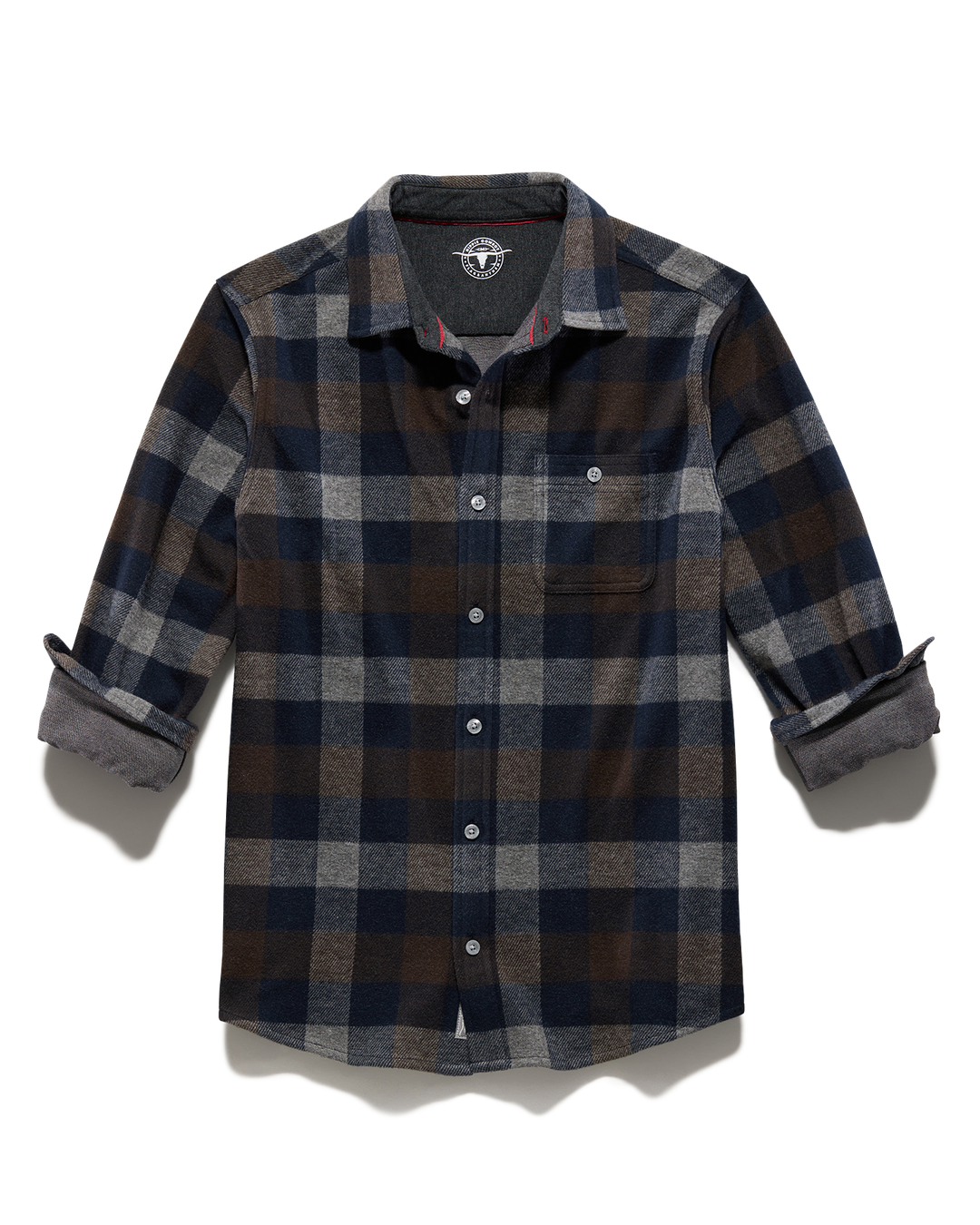 HIPPIE COWBOY HERO STRETCH FLANNEL SHIRT