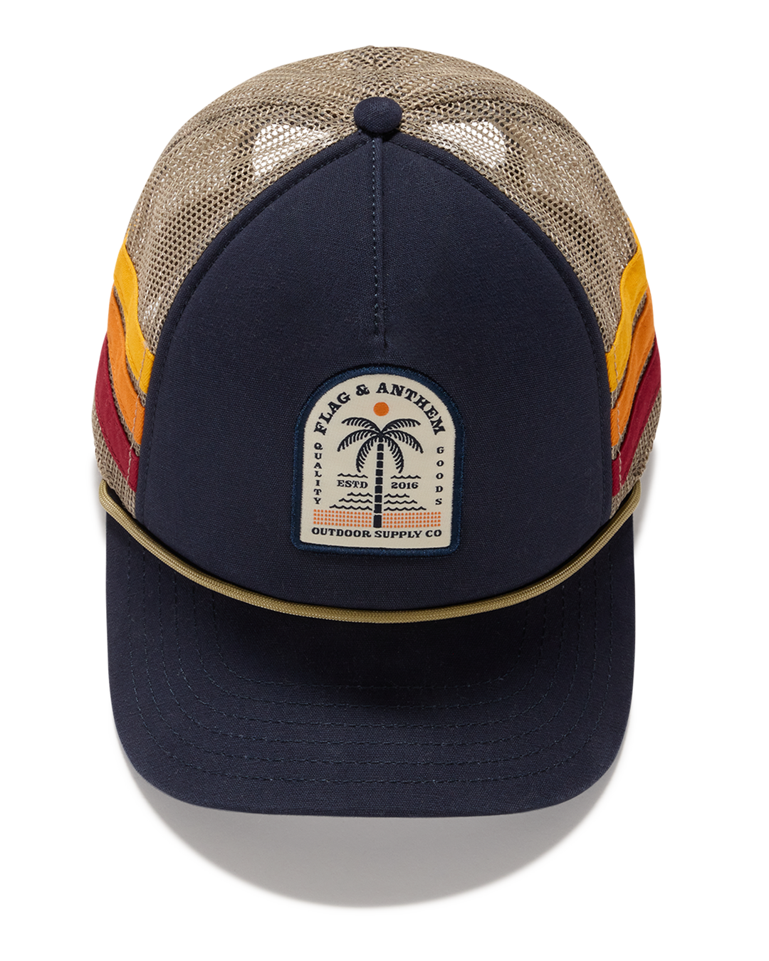 PALM OUTDOOR SUPPLY ROPE TRUCKER HAT