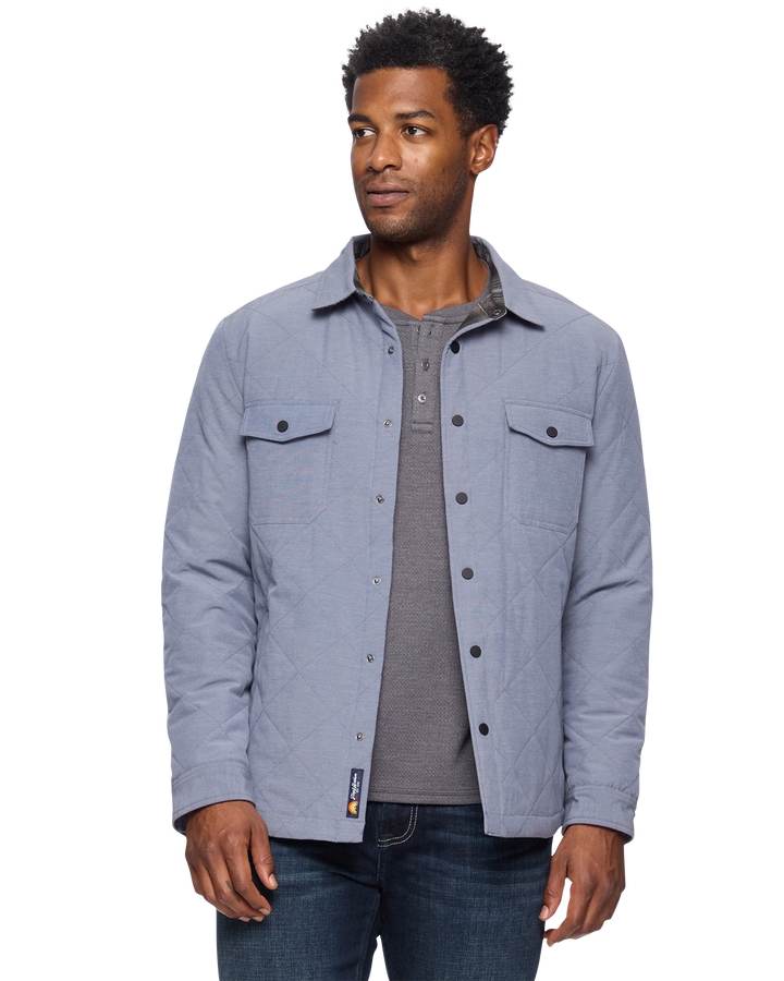 CHAPIN FLANNEL-LINED QUILTED JACKET