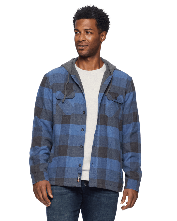 DORSEY THERMAL-LINED HOODED SHIRT JACKET