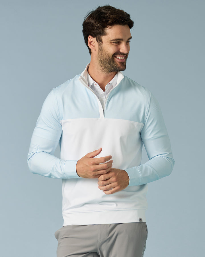 MADEFLEX WALTON 1/4 ZIP PERFORMANCE 1/4-ZIP PULLOVER