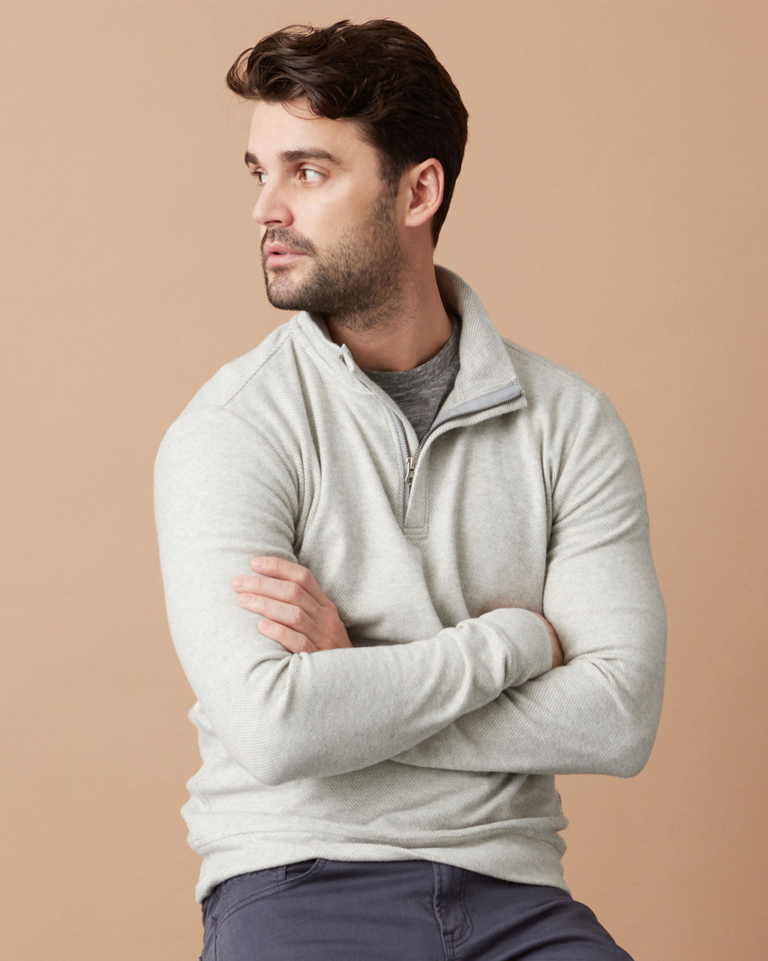 HERO STRETCH KNIT 1/4-ZIP