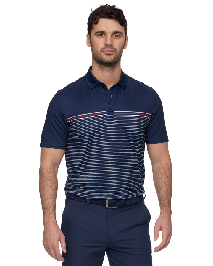 MVP LYNBROOK STRIPED POLO