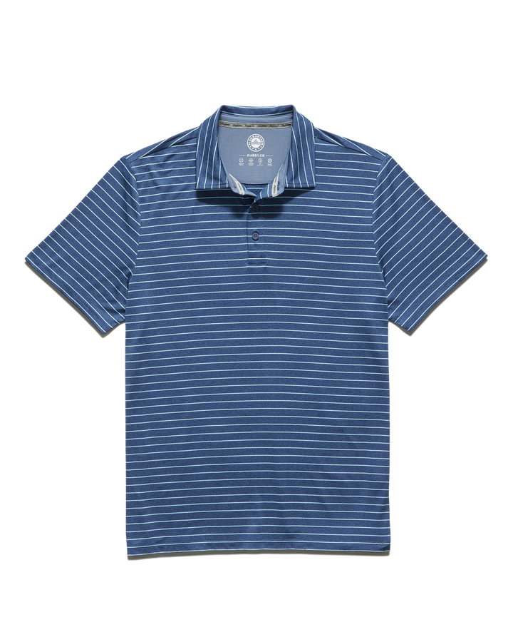 WILMINGTON STRIPED PERFORMANCE POLO