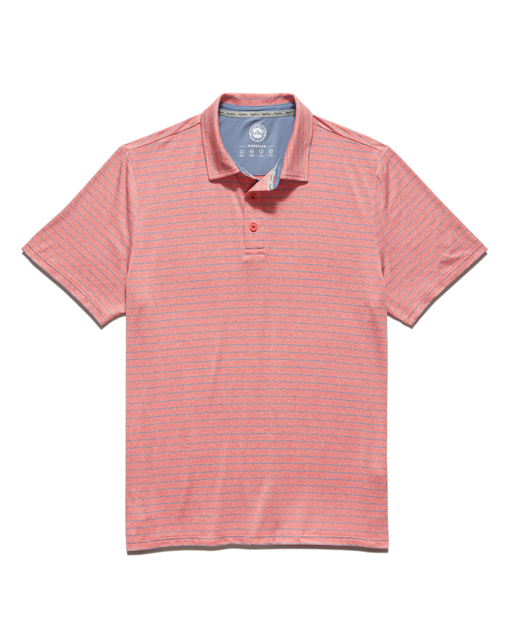 WILMINGTON STRIPED PERFORMANCE POLO