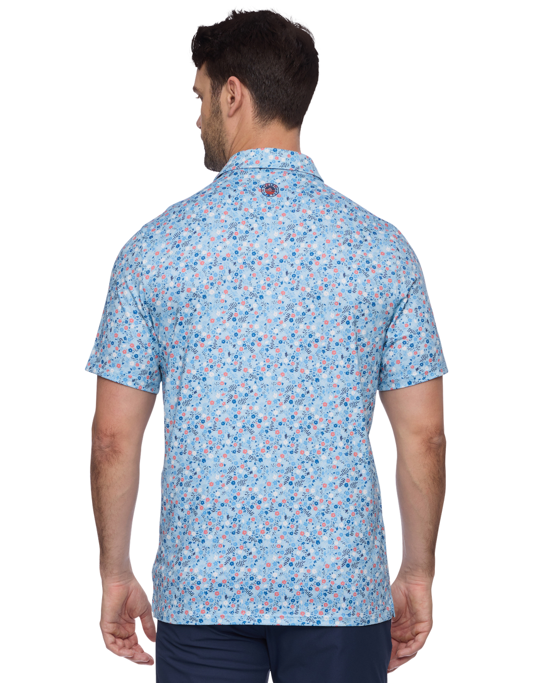 MVP COBBTOWN FLORAL PRINT POLO