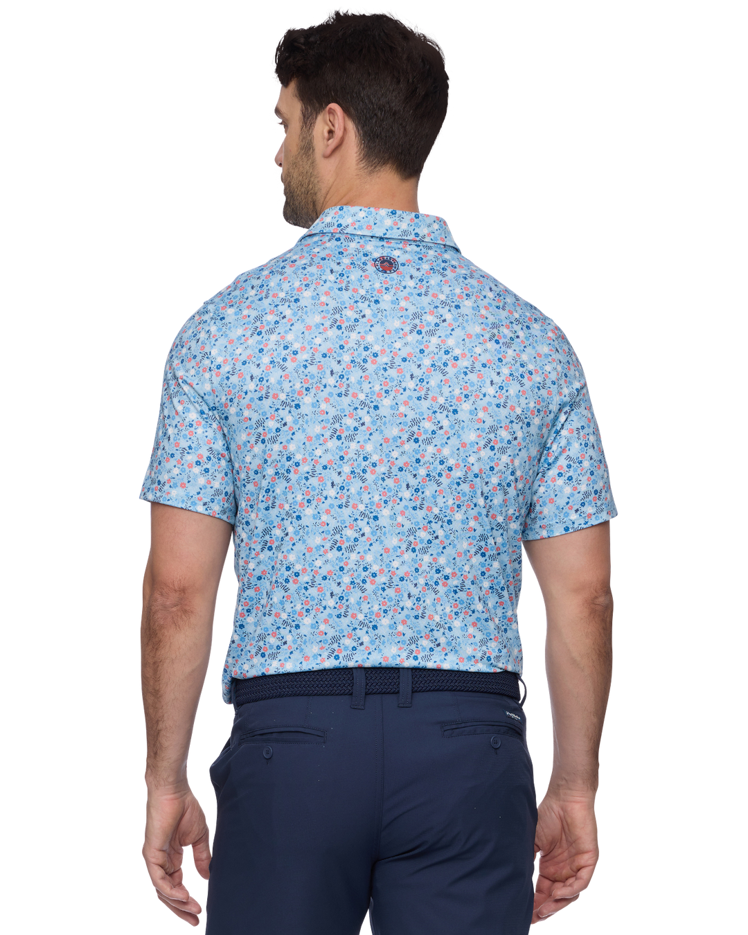 MVP COBBTOWN FLORAL PRINT POLO