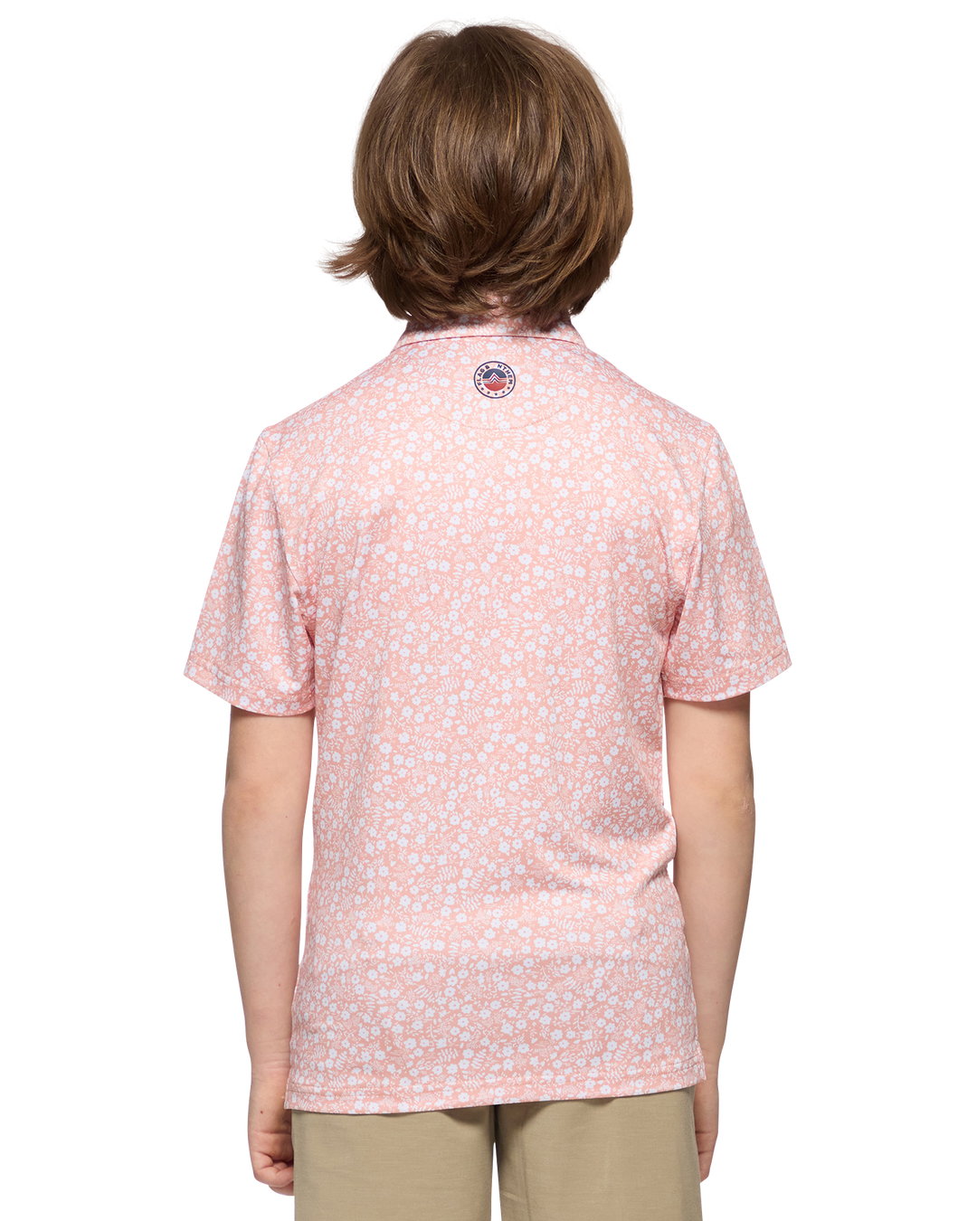 BOYS MVP COBBTOWN FLORAL POLO