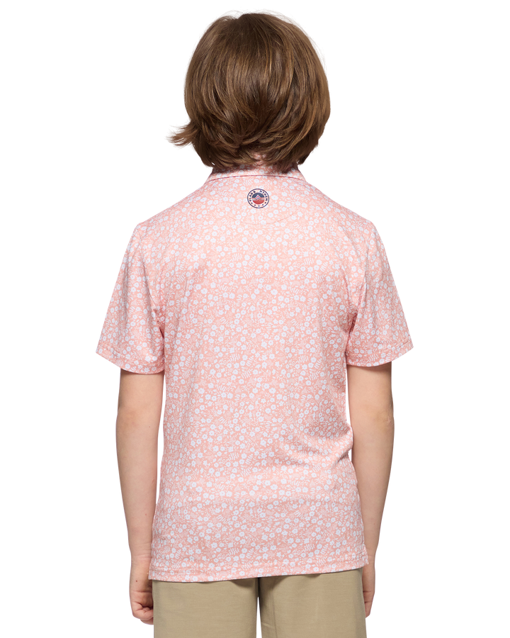 BOYS MVP COBBTOWN FLORAL POLO