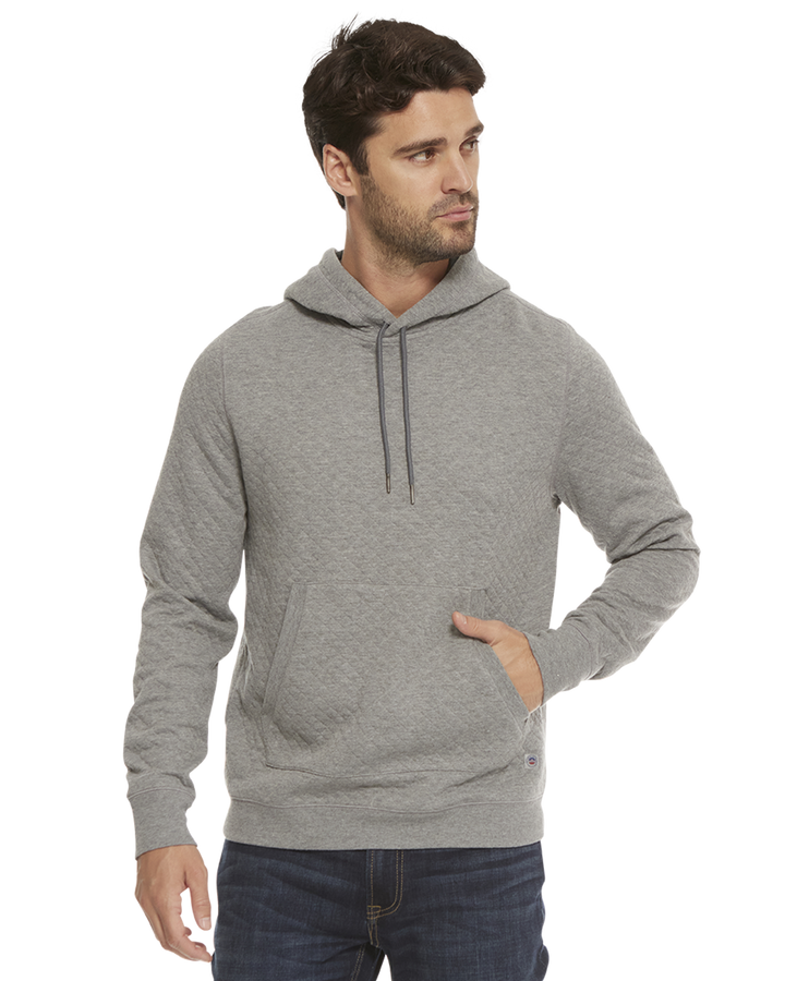 BRADNER SUPER-SOFT QUILTED HOODIE