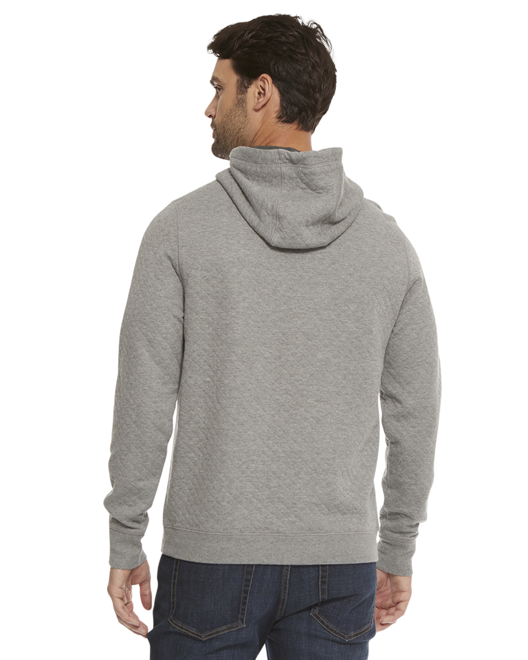 BRADNER SUPER-SOFT QUILTED HOODIE