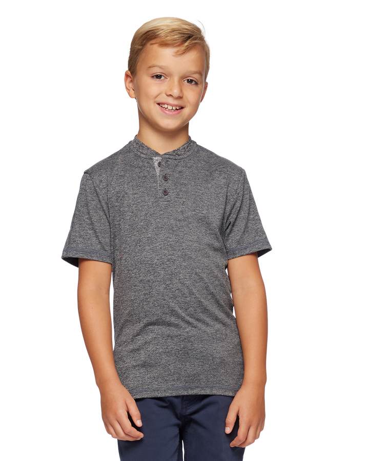 BOYS ALL-DAY STRETCH HENLEY