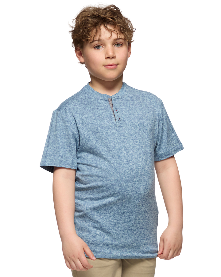 BOYS ALL-DAY STRETCH HENLEY