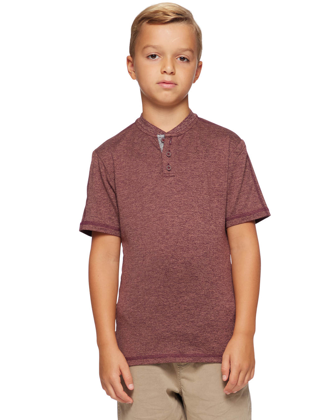 BOYS ALL-DAY STRETCH HENLEY