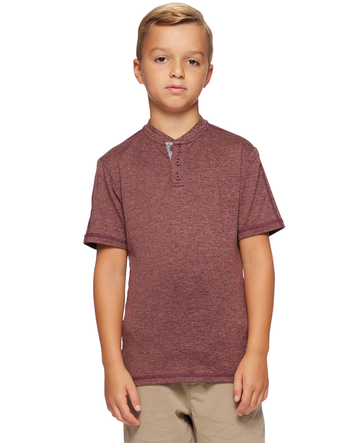 BOYS ALL-DAY STRETCH HENLEY