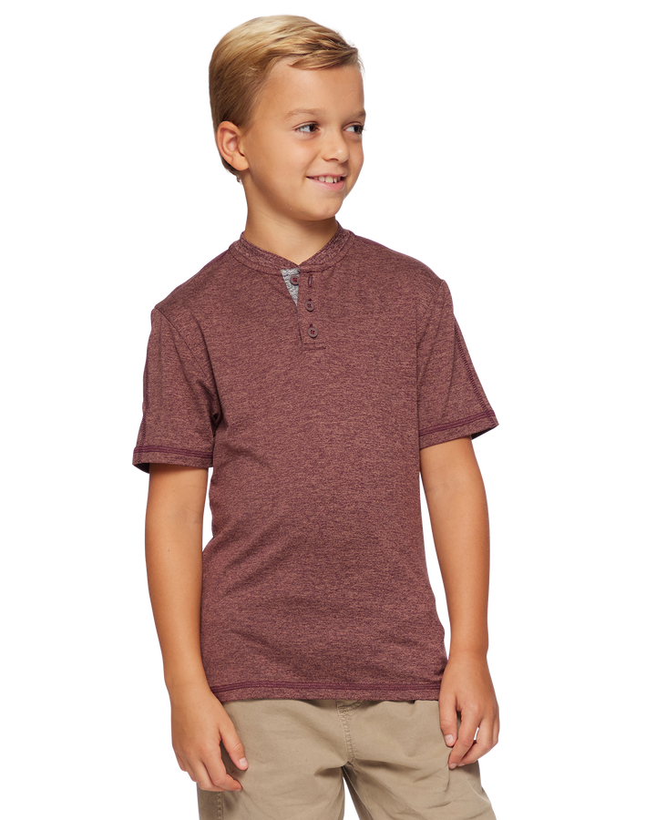 BOYS ALL-DAY STRETCH HENLEY