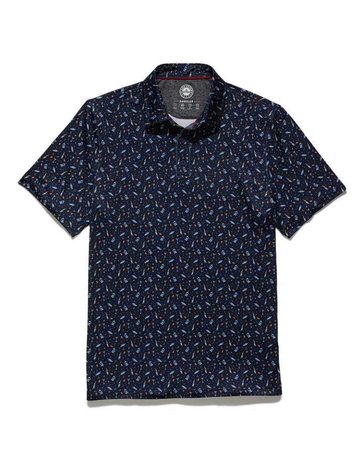 MVP PATERSON DRINK PRINT POLO BIG & TALL