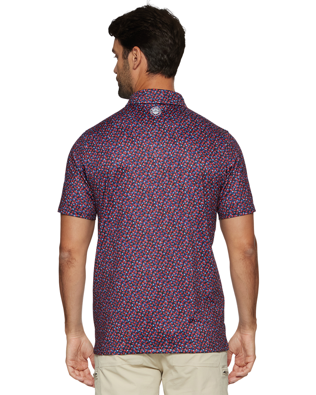 MVP WINFIELD STAR PRINT POLO