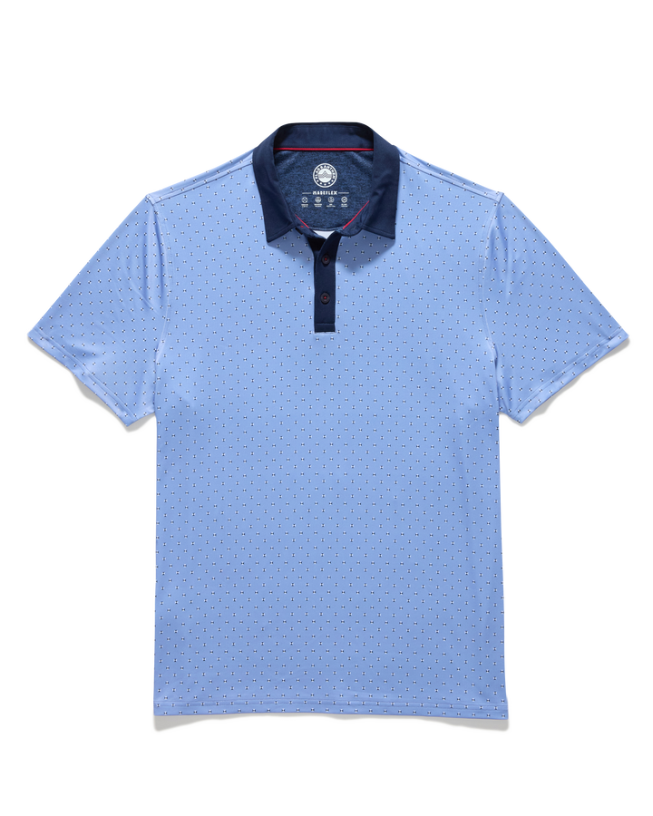 MVP MANCHESTER GEO PRINT POLO