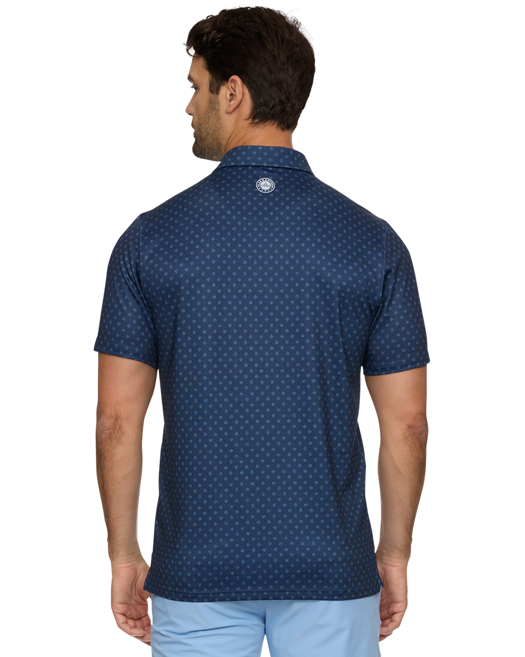 MVP SIENNA LEAF PRINT POLO