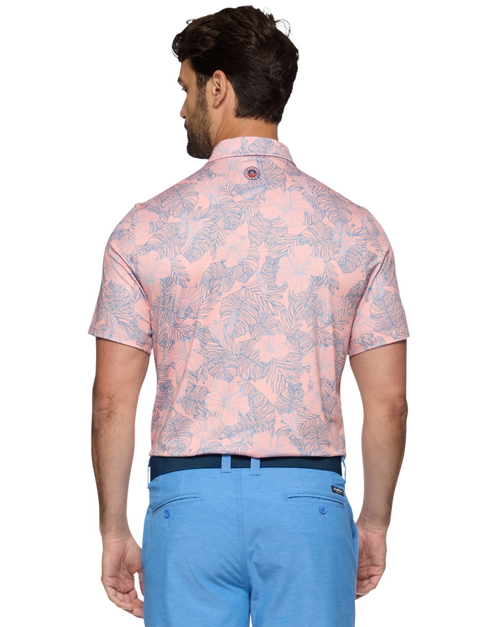 MVP MANTECA FLORAL PRINT POLO