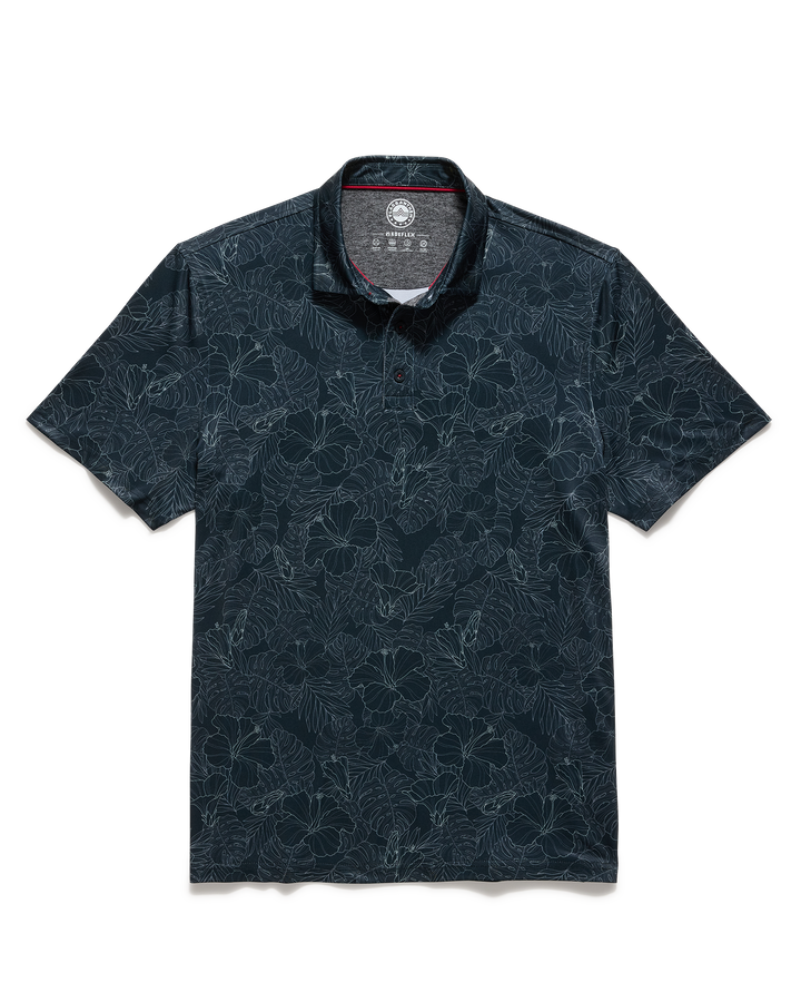 MVP MANTECA FLORAL PRINT PERFORMANCE POLO