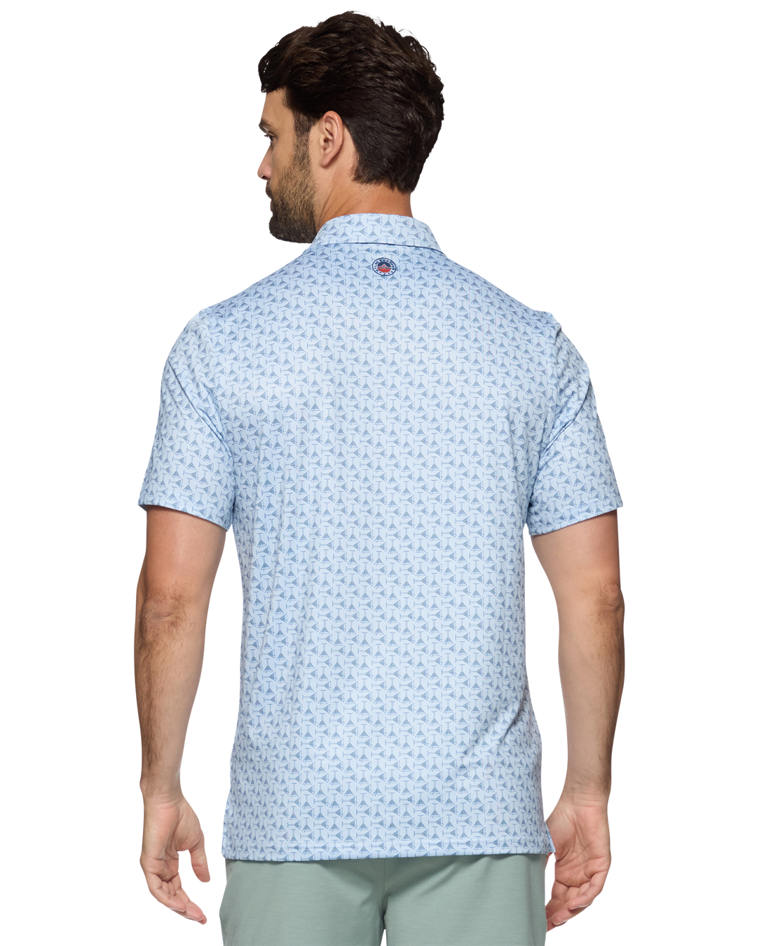 MVP HAYWARD MARTINI PRINT POLO