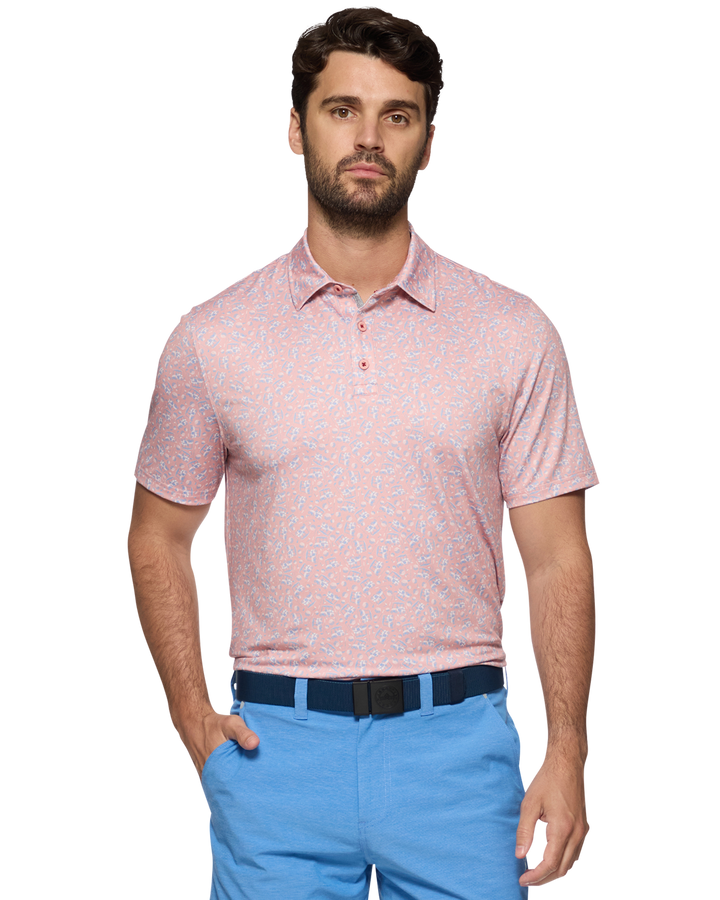 MVP JARVIS GOLF CART PRINT POLO