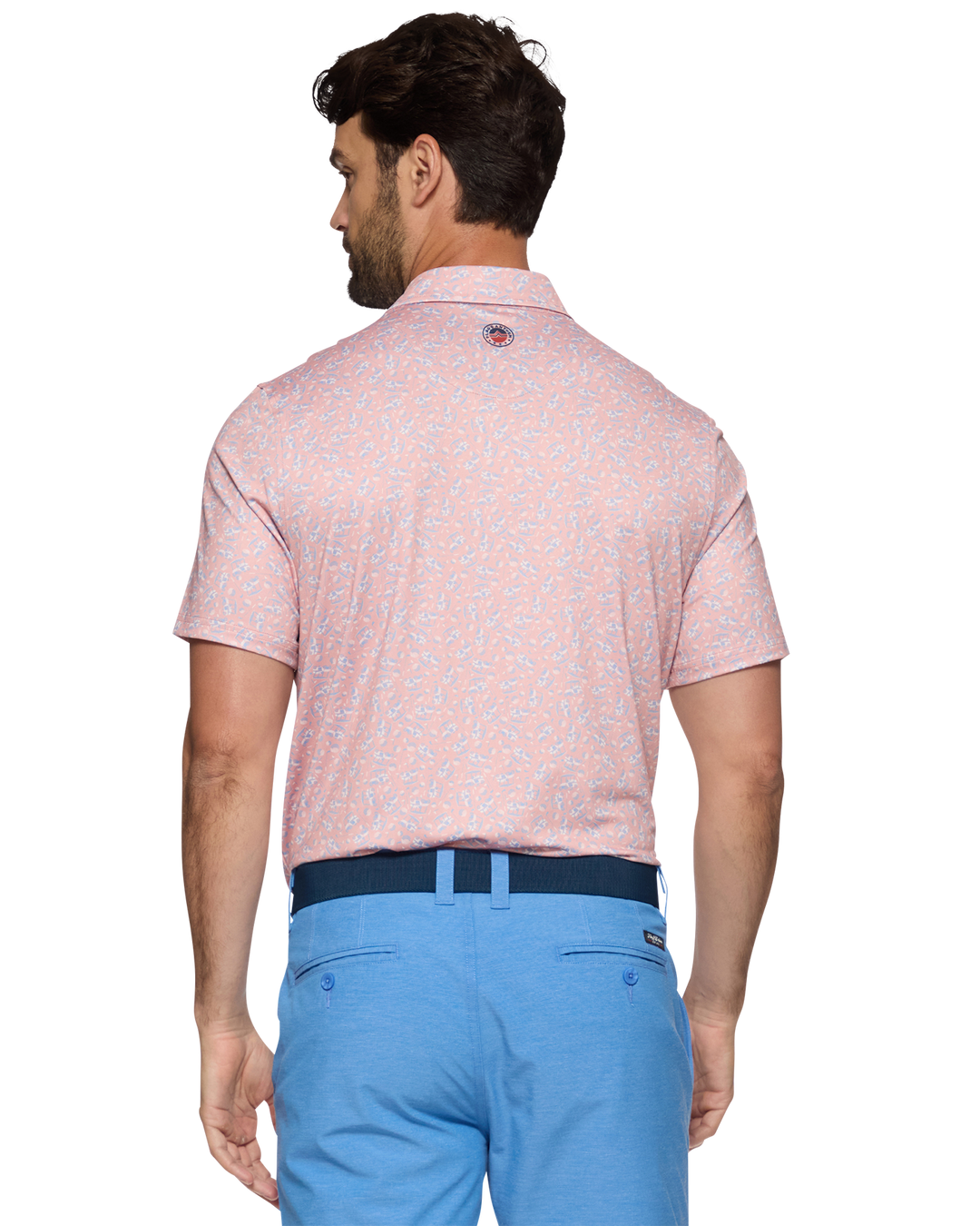 MVP JARVIS GOLF CART PRINT POLO