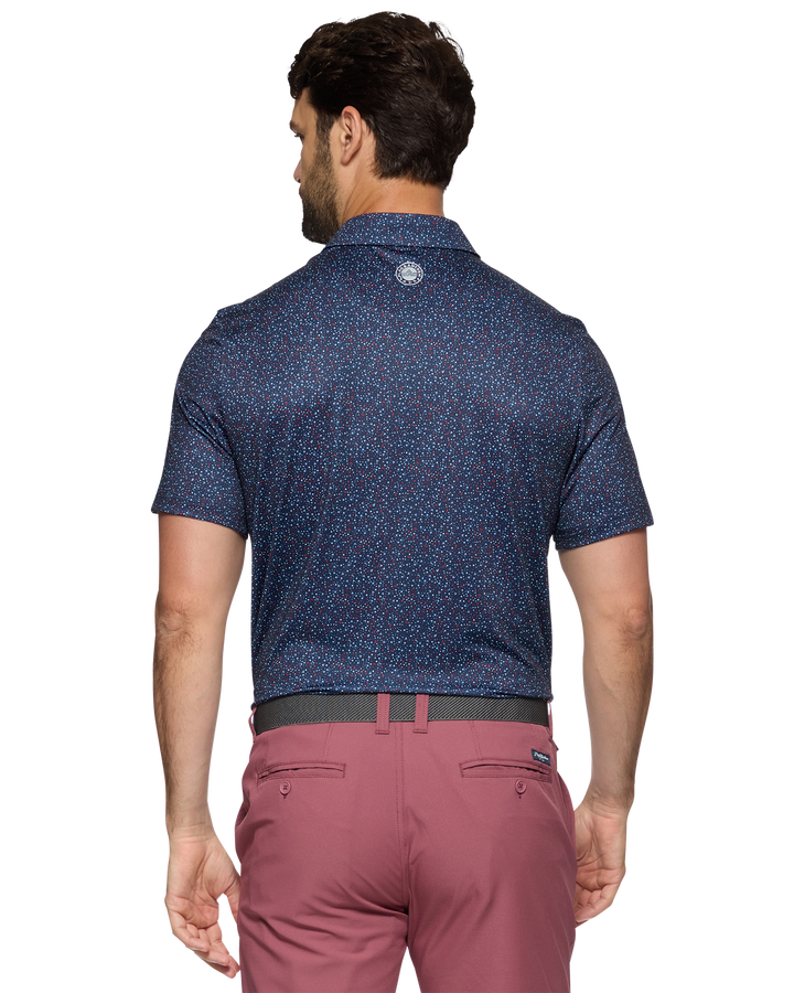 MVP SCOFIELD AMERICANA MARTINI PRINT POLO