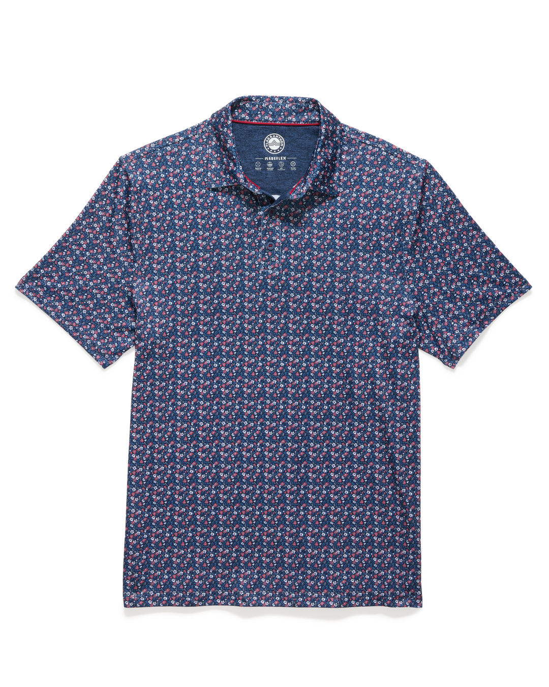 MVP HIGGINS AMERICANA FLORAL PRINT POLO