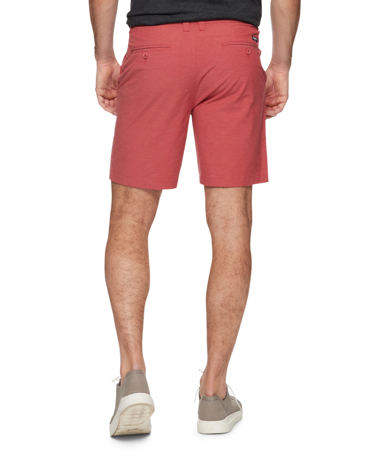 SLUB ANY-WEAR PERFORMANCE SHORT - 8" INSEAM