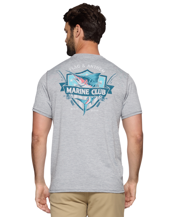 MARLIN MARINE CLUB PERFORMANCE TEE