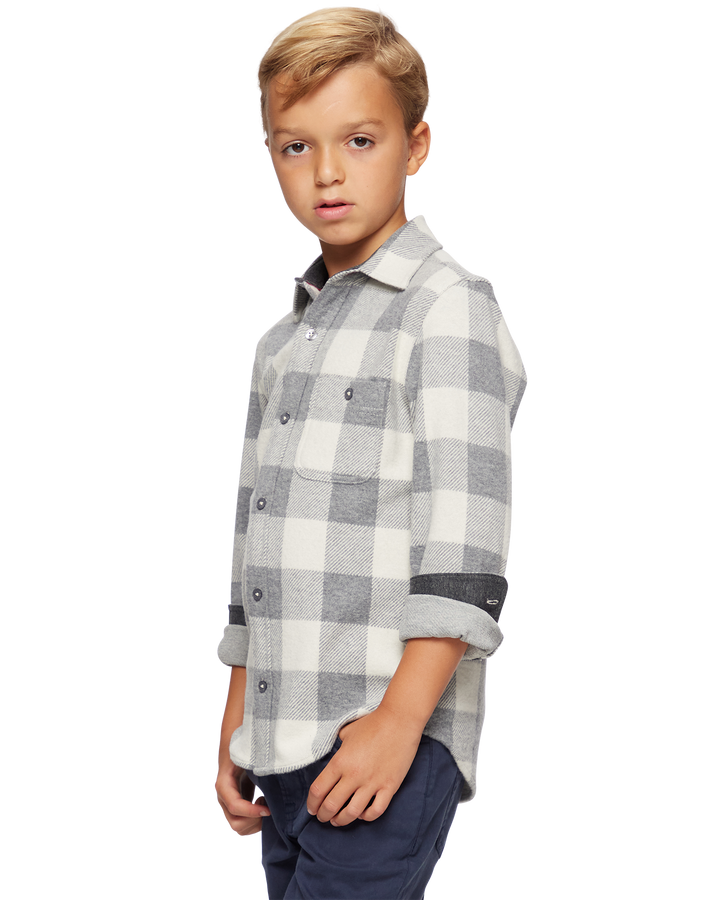 BOYS MADEFLEX HERO STRETCH PERFORMANCE SHIRT