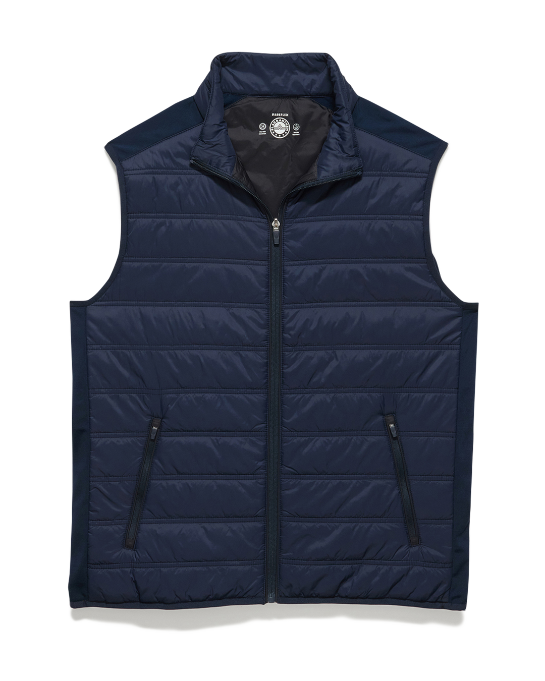 Navy puffer vest on sale