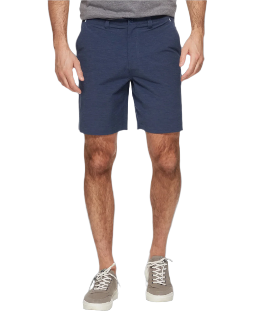 COTTON BLEND ANY-WEAR PERFORMANCE SHORT - 8" INSEAM