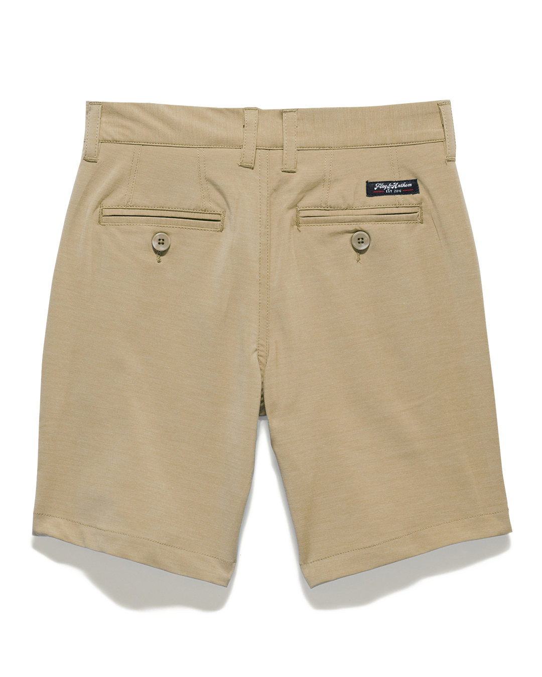 BOYS COTTON BLEND ANY-WEAR PERFORMANCE SHORT - 8 INCH