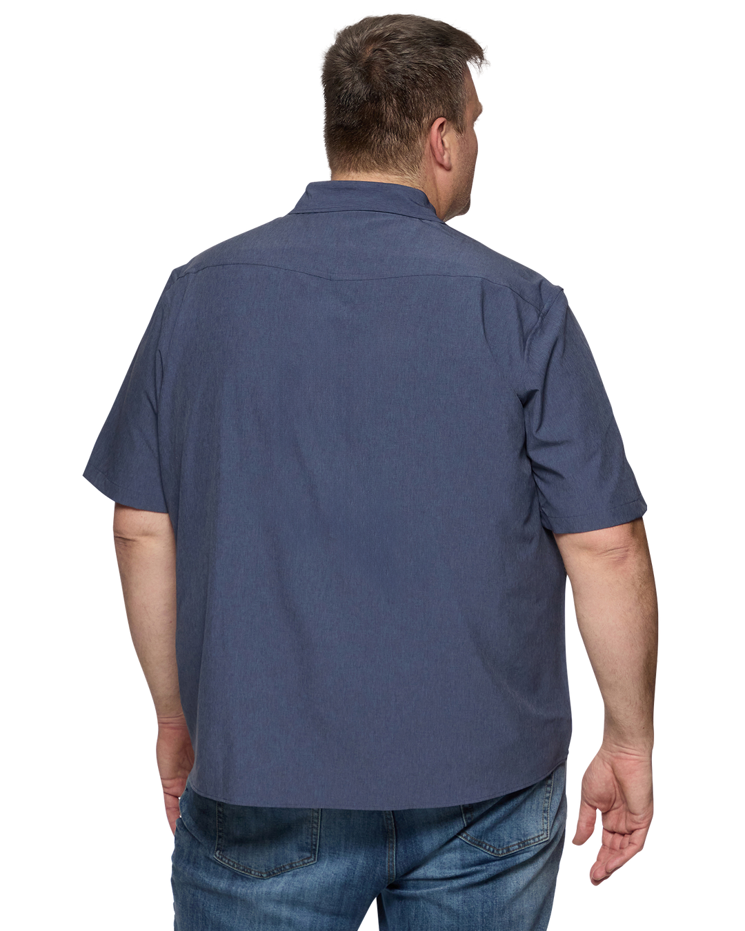 MADEFLEX UPF PERFORMANCE SS WESTERN SHIRT BIG & TALL