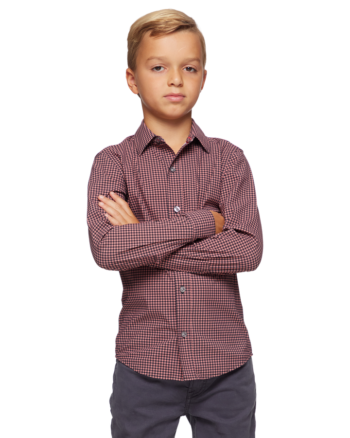 BOYS MADEFLEX JOURNEY STRETCH SHIRT