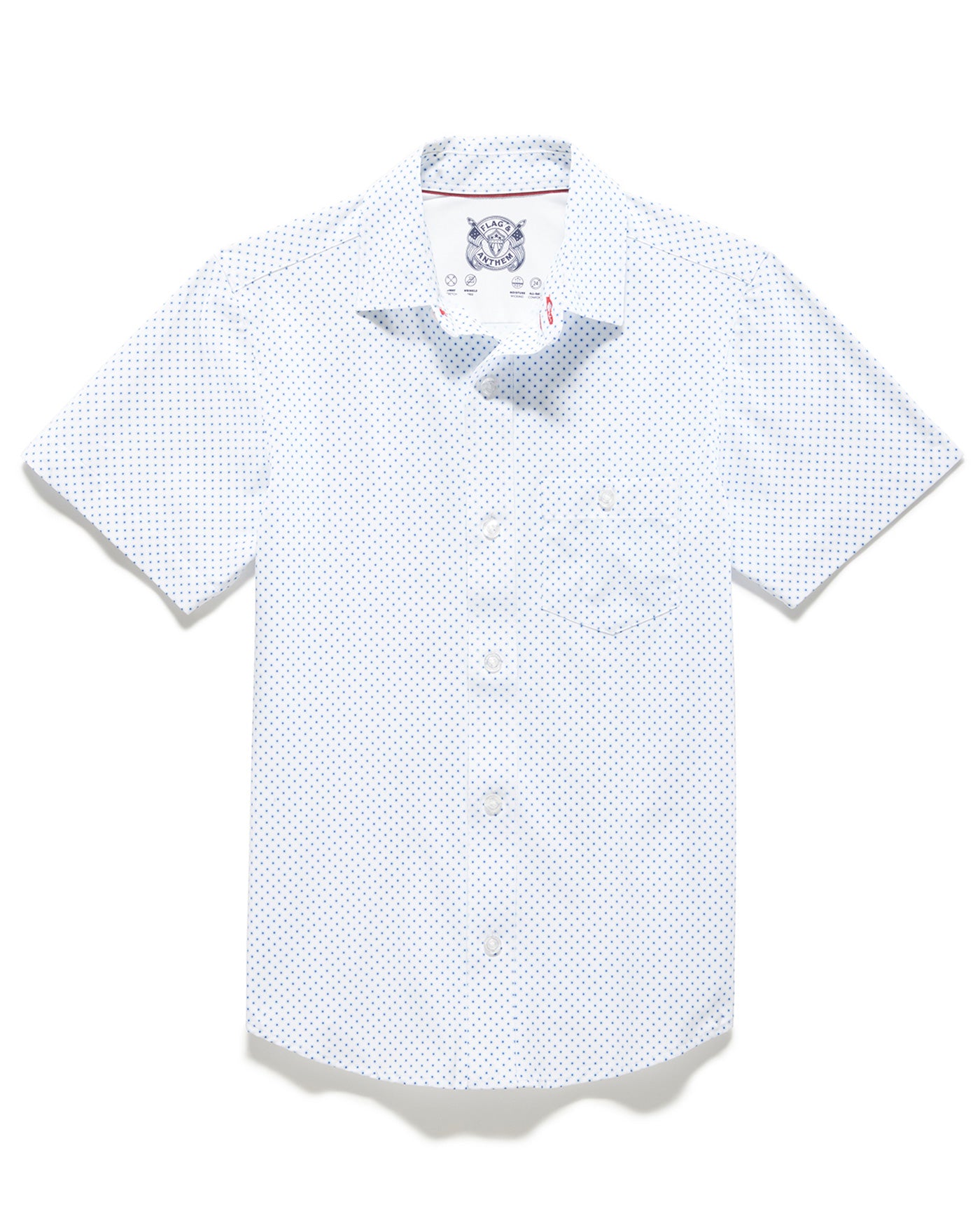 BOYS RIPLEY GEO PRINT COMMUTER SHIRT – Flag & Anthem