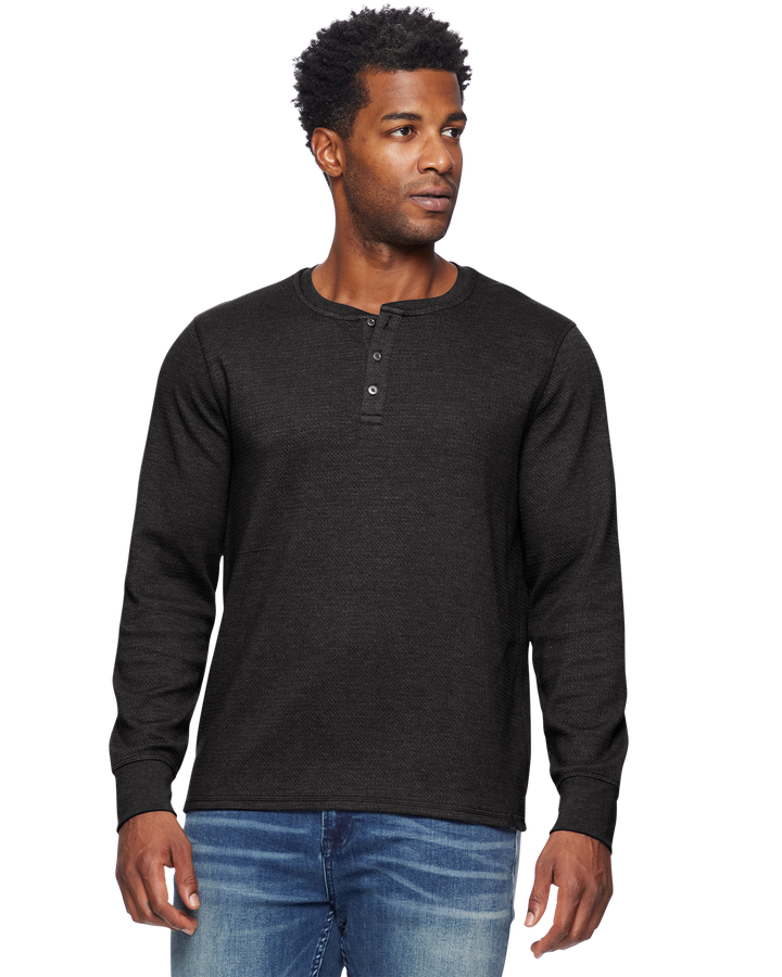 CHATSWORTH SOFT WAFFLE HENLEY