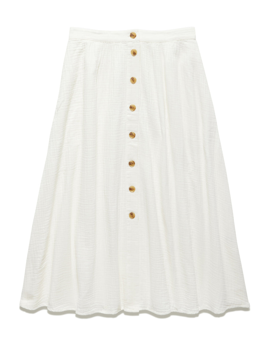 ELLA GAUZE MIDI SKIRT