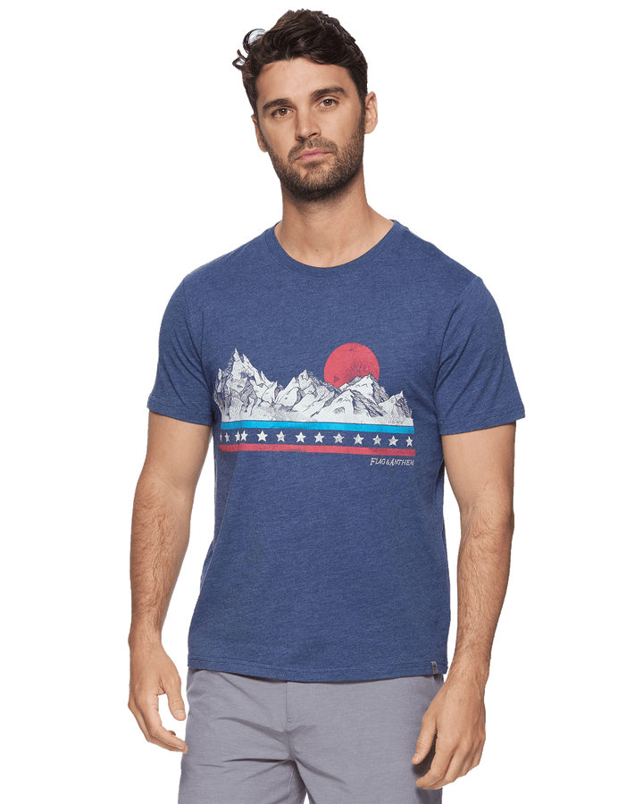 AMERICANA MOUNTAIN STRIPE TEE (FINAL SALE)