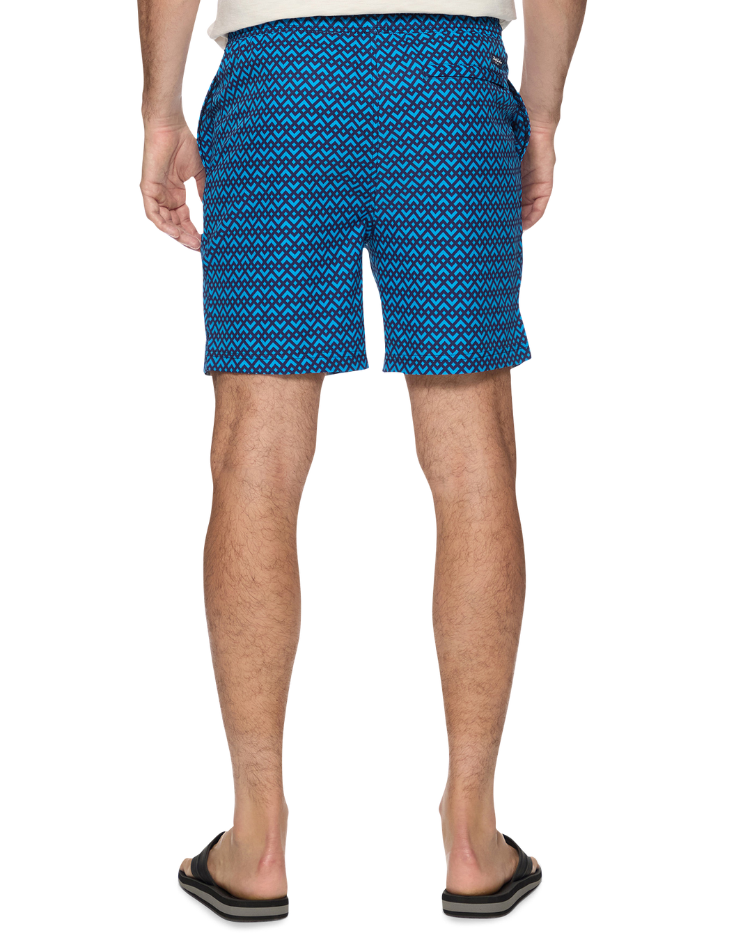 DAVIE GEO PRINT SWIM SHORT - 6.5” INSEAM